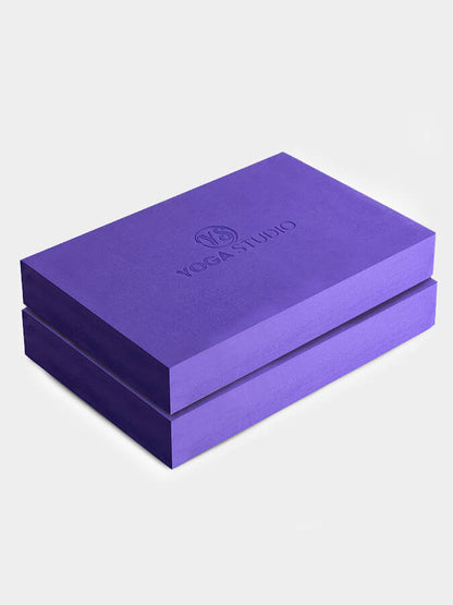 Yoga Studio High-Density EVA Yoga Blocks — Twin Pack