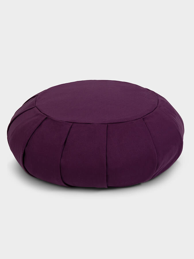 European Organic Buckwheat Zafu Round Meditation Cushion