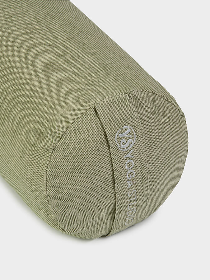 Cojín de meditación de trigo sarraceno orgánico de dos tonos Yoga Studio