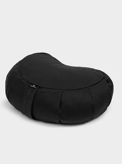 European Organic Buckwheat Zafu Crescent Meditation Cushion