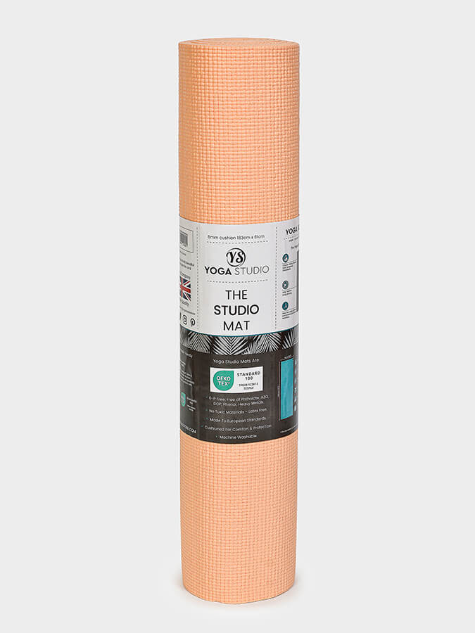 Alfombrilla de yoga adhesiva reversible de 6 mm diseñada por Yoga Studio