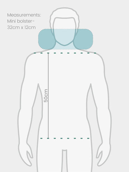 Minibolson orgánico ligero para meditación de Yoga Studio