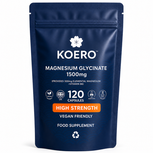 Glicinato de Magnesio + Vitamina B6 – 120 Cápsulas