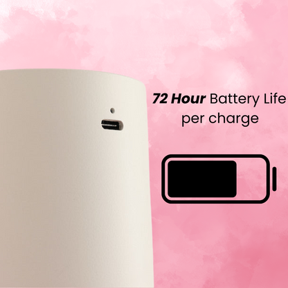Halo Home Waterless Scented Oil Diffuser – Portable Aromatherapy Diffuser