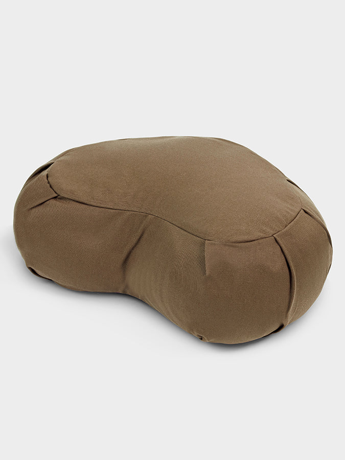 European Organic Buckwheat Zafu Crescent Meditation Cushion