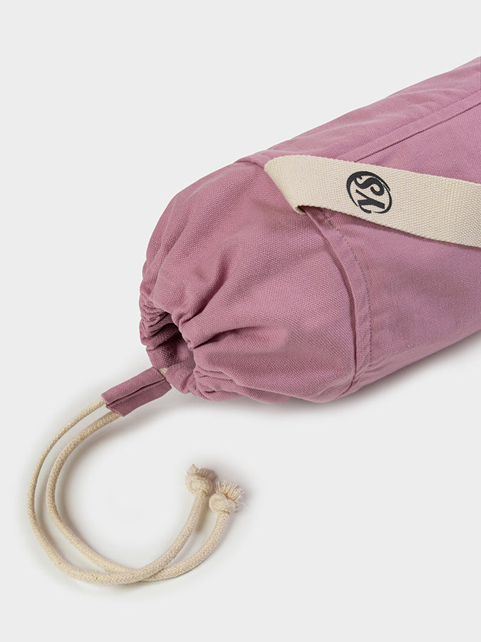 Bolsa para esterilla de yoga Yoga Studio GOTS de algodón orgánico con loto