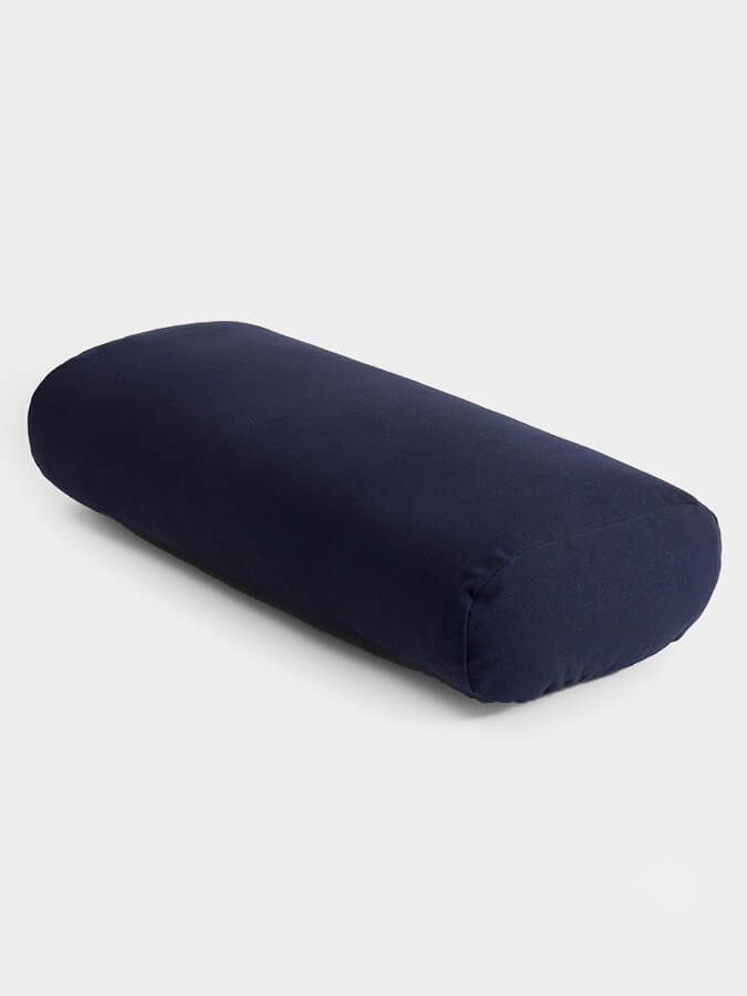 Rectangular Lightweight Yoga Bolster — Organic Cotton Cover
