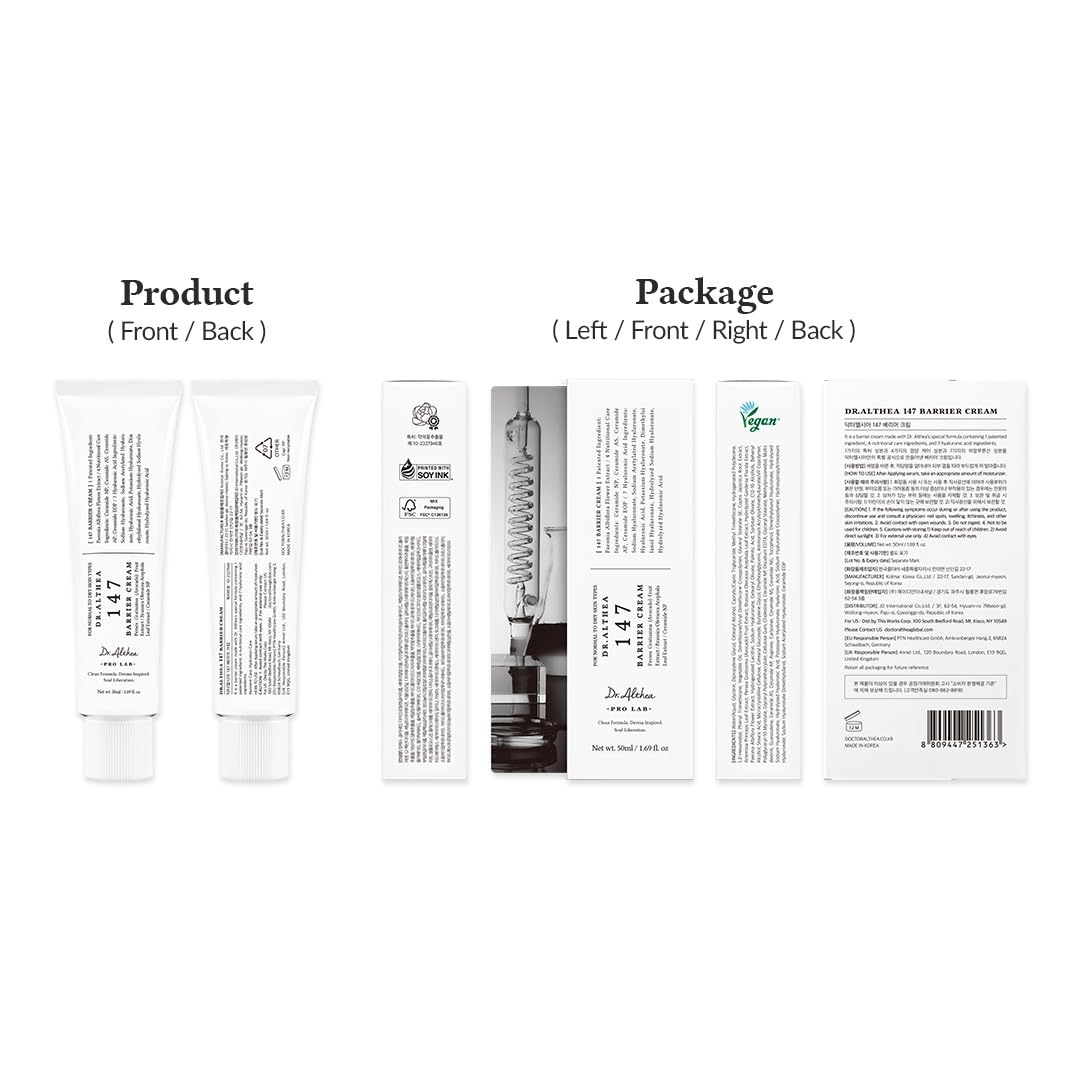 DR. ALTHEA 147 Barrier Cream – Daily Skin Barrier Repair & Care