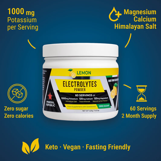 Electrolitos en polvo para hidratación y recuperación 420g
