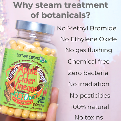 Dietapplements Apple Cider Vinegar Capsules with Vitamins & Minerals