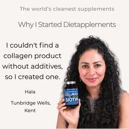 Marine Collagen with Hyaluronic Acid, Biotin, Vitamins & Minerals
