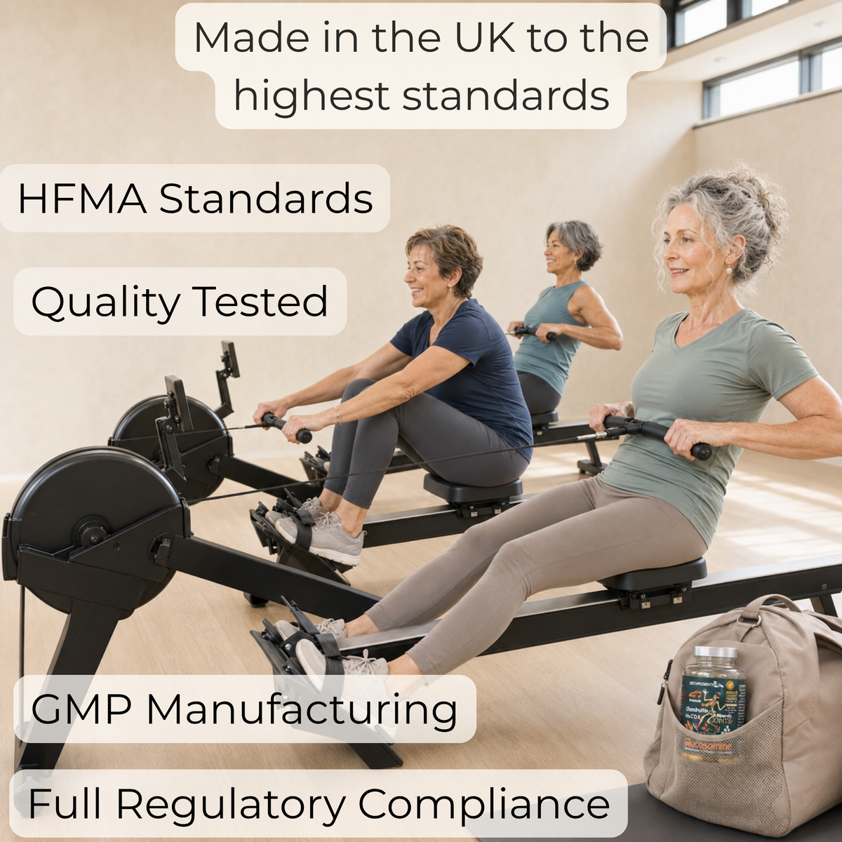Dietapplements Glucosamine, Chondroitin & Turmeric