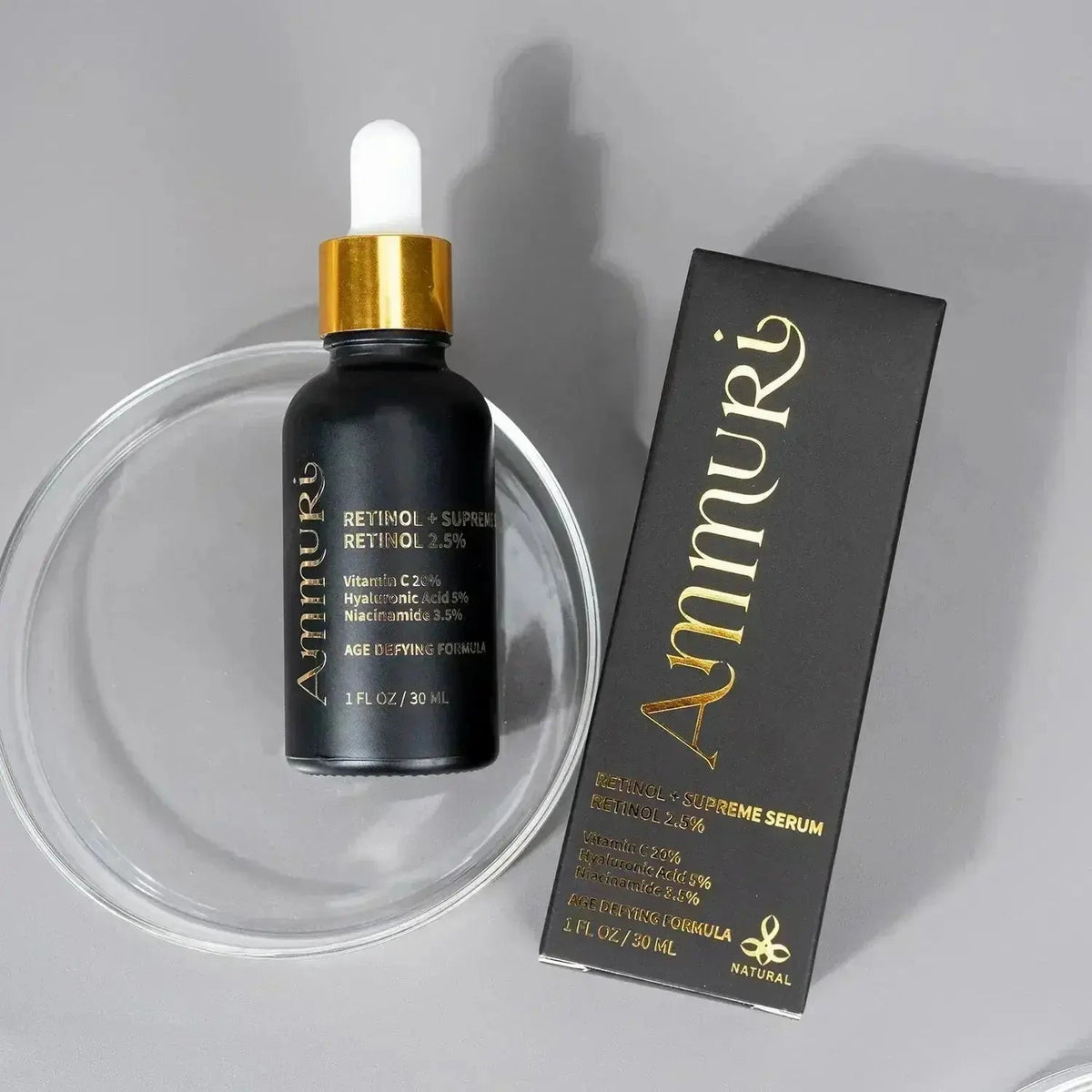 Ammuri Pro-Retinol Face Serum with Vitamin C, 30ml