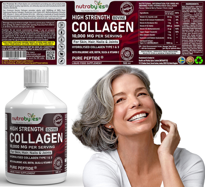 High Strength Liquid Bovine Collagen Supplement