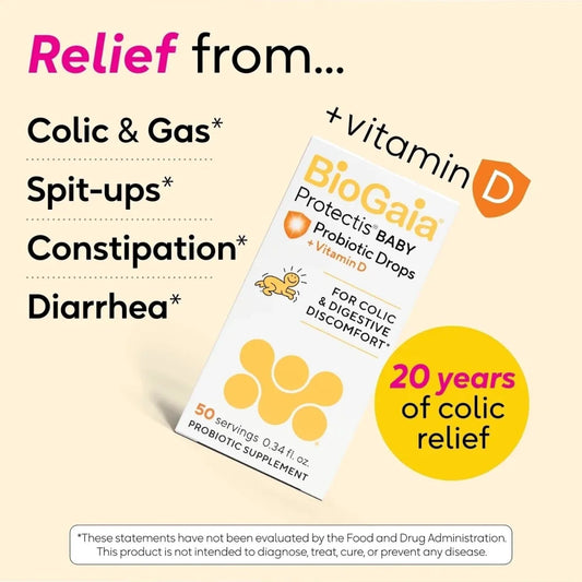 BioGaia Protectis Baby Probiotic Drops with Vitamin D 10ml