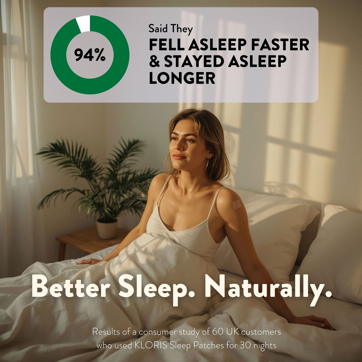 KLORIS Parches para Dormir con CBD y Hierbas