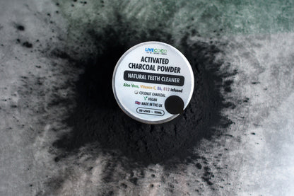 LiveCoco Activated Charcoal Teeth Cleaning Powder