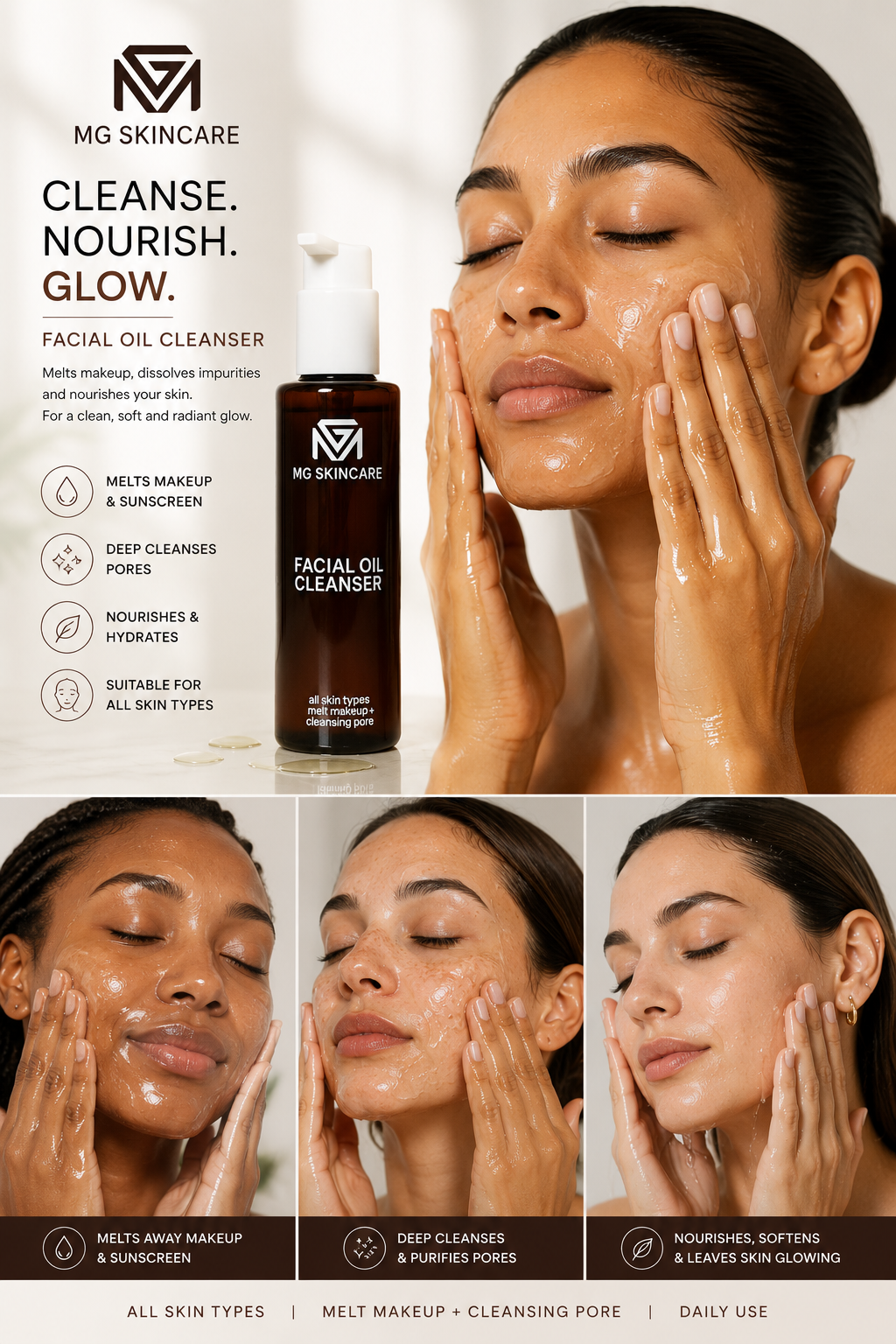 MG Skincare Botanical Facial Oil Cleanser