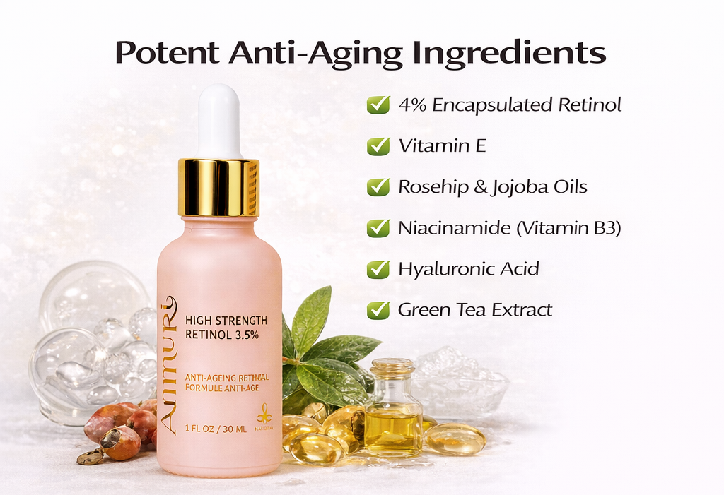 Ammuri Retinol Serum with Hyaluronic Acid 30ml