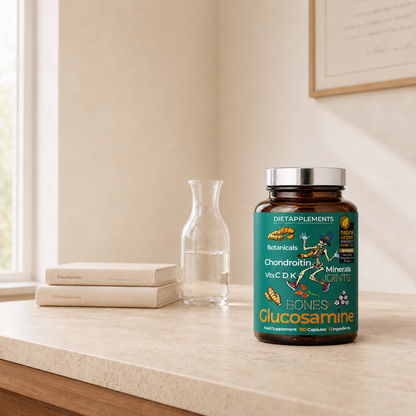 Dietapplements Glucosamine, Chondroitin & Turmeric