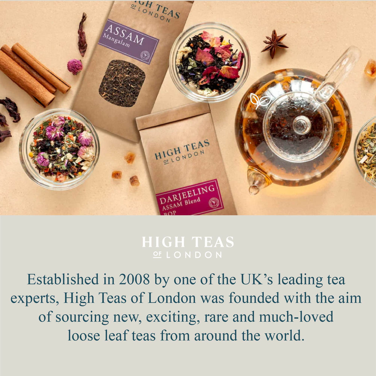 High Teas Baroness Grey Citrus Black Tea