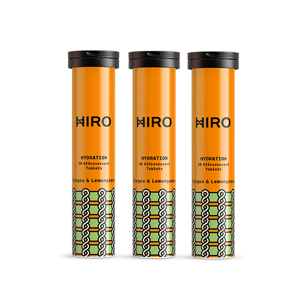 Hidratación - Pack Triple de Jengibre y Limoncillo
