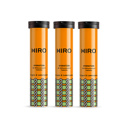 Hidratación - Pack Triple de Jengibre y Limoncillo