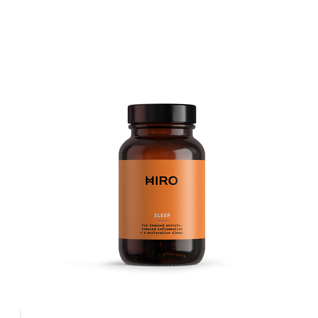 HIRO Sleep Supplement – Levagen®, Ashwagandha KSM-66®, Magnesium & Chamomile