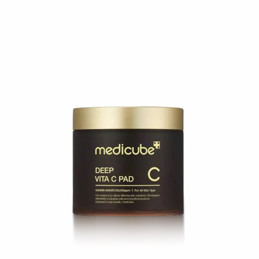 MEDICUBE Deep Vita C Pad — Discos Tonificantes Iluminadores, 70 unidades
