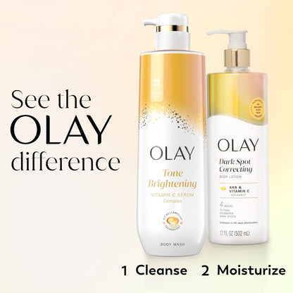 Olay Dark Spot Correcting Body Lotion with AHA, 17oz