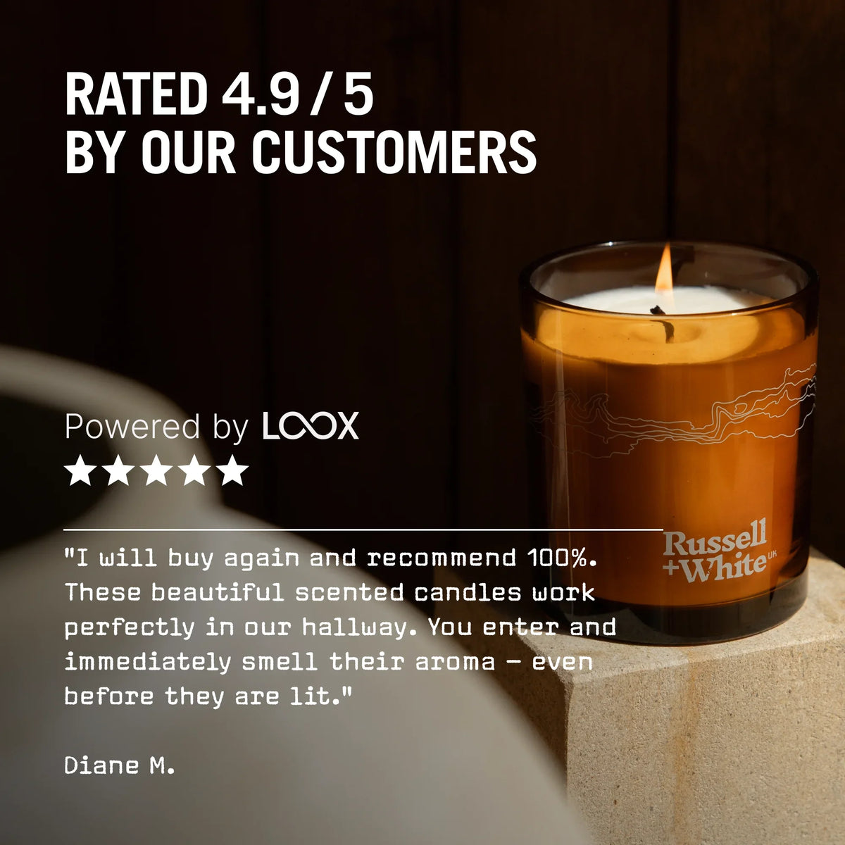 Opulence 250g Scented Soy Candle — Santorini