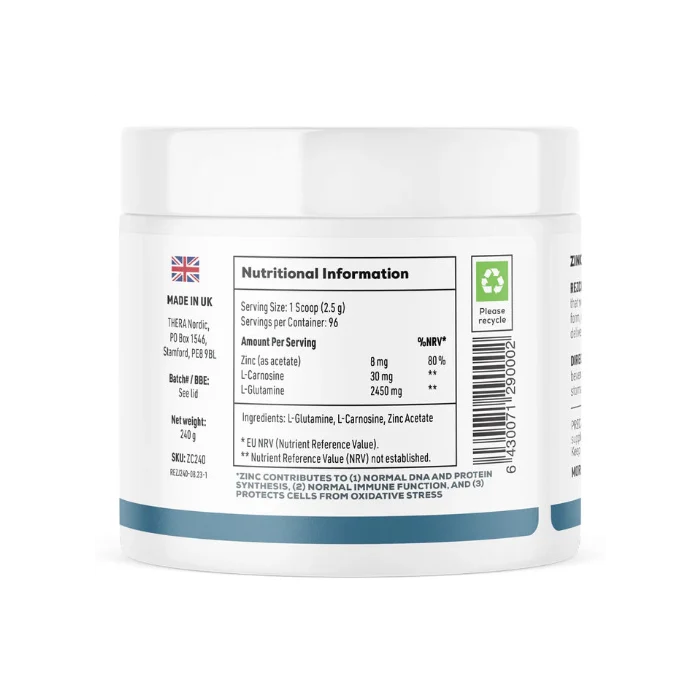 Thera Nordic REZCUE Suplemento para la mucosa intestinal — 120 g