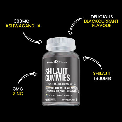 Gomitas de Shilajit con Ashwagandha