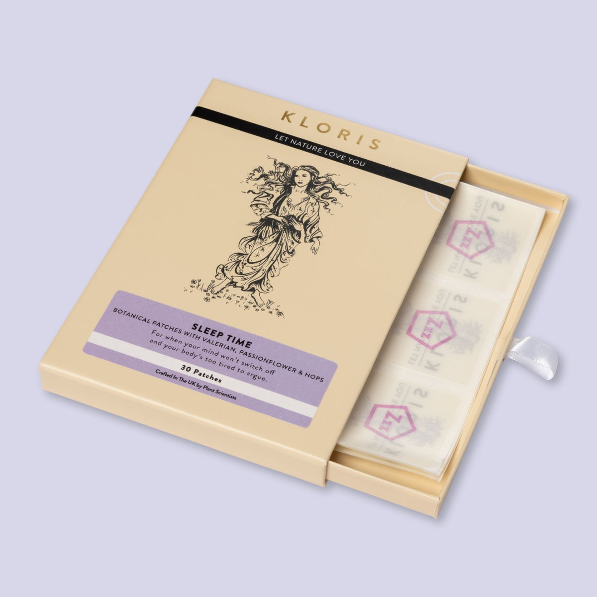 KLORIS Parches para Dormir con CBD y Hierbas