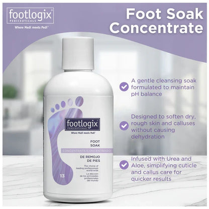 Footlogix Foot Soak – Professional Pedicure Foot Bath | 250ml