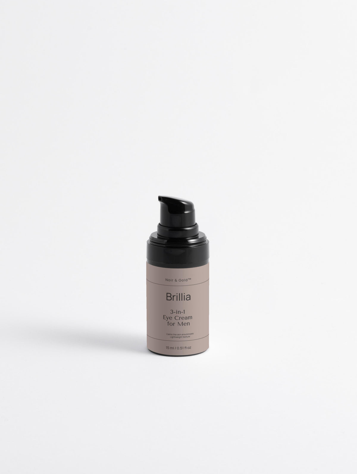Crema Antiedad Contorno de Ojos para Hombre Noir & Gold Brillia