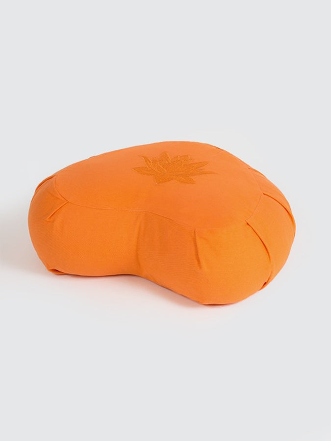Yoga Studio Crescent Lotus Zafu Buckwheat Cushion – GOTS Organic Cotton
