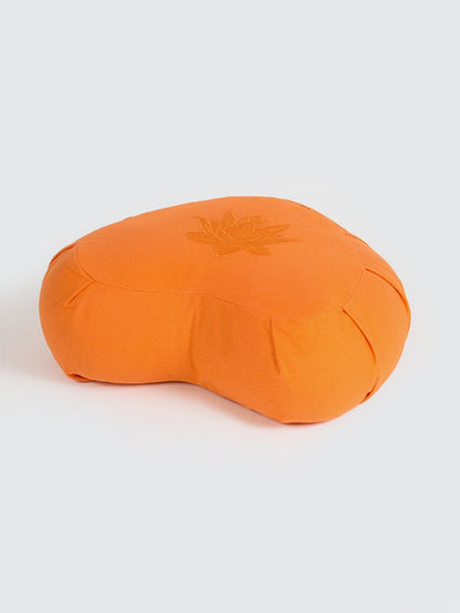 Yoga Studio Crescent Lotus Zafu Buckwheat Cushion – GOTS Organic Cotton