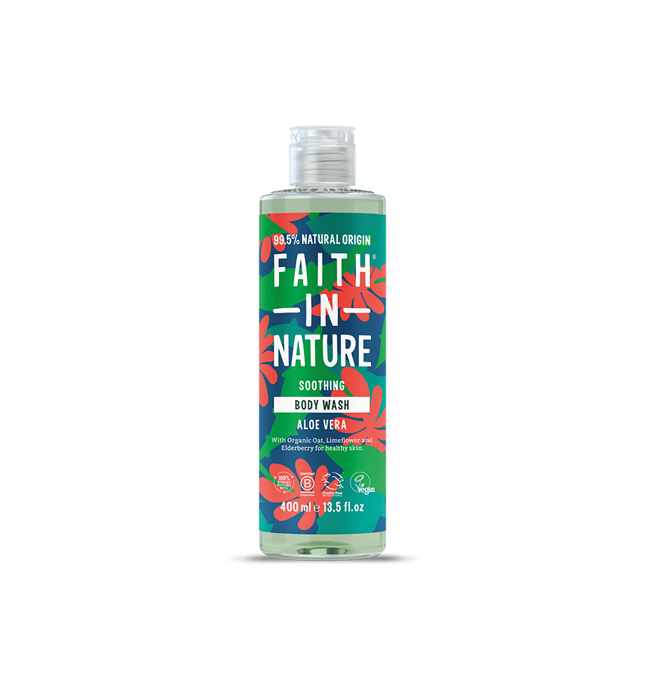 Aloe Vera Body Wash 400ml — 99.5% Natural, Sensitive Skin