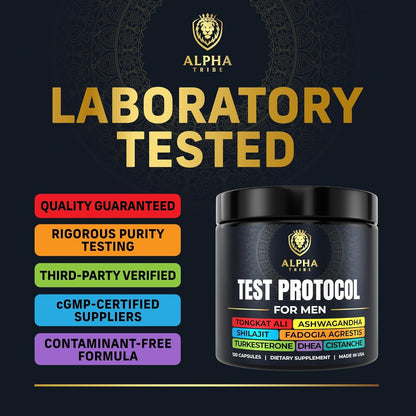 Alpha Tribe Test Protocol – Natural Testosterone Support | 2-Pack - Calm Era