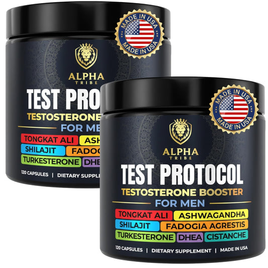 Alpha Tribe Test Protocol – Natural Testosterone Support | 2-Pack - Calm Era
