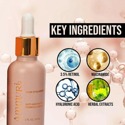Ammuri Retinol Serum with Hyaluronic Acid 30ml
