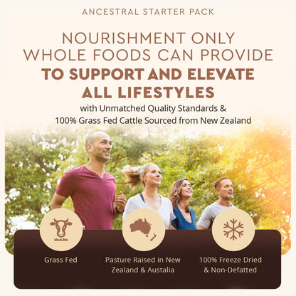 Ancestral Supplements Paquete de Inicio Órganos de Res | Órganos de Animales Alimentados con Pasto