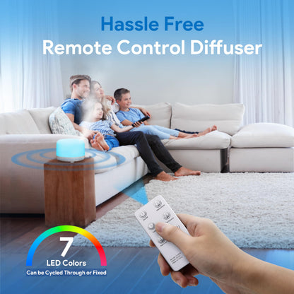 ASAKUKI 500ml Premium Essential Oil Diffuser with Remote Control