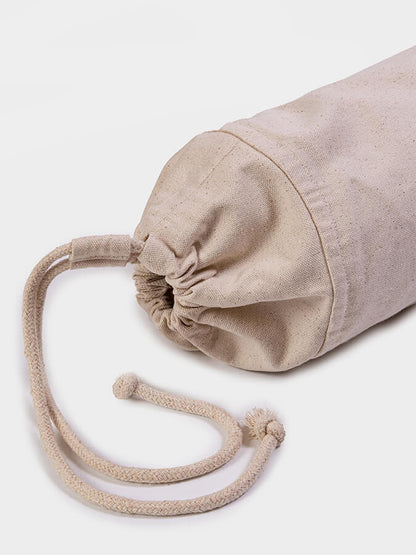 Bolsa para esterilla de yoga Yoga Studio GOTS de algodón orgánico con loto