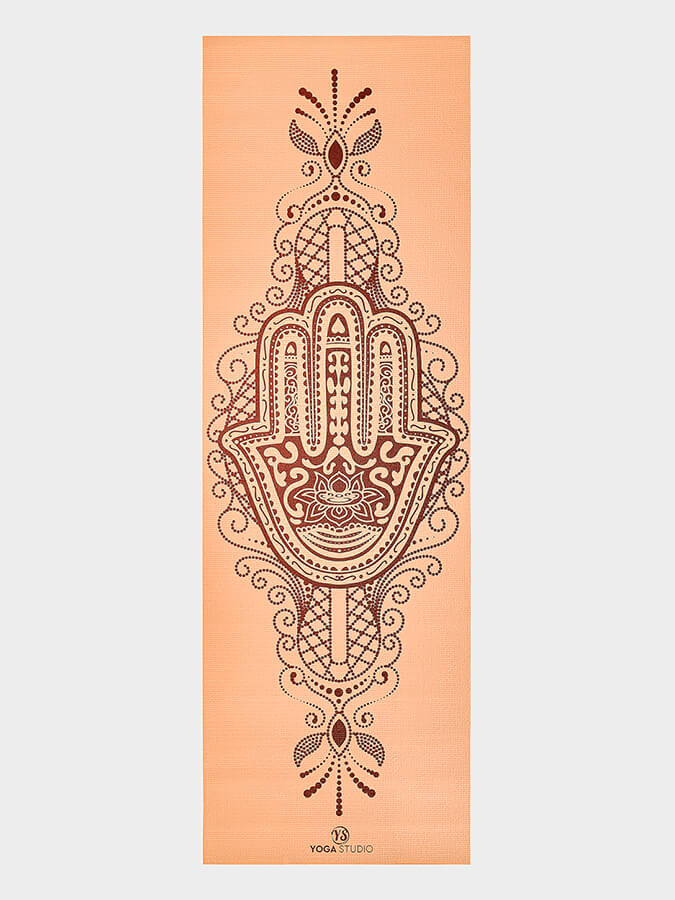 Alfombrilla de yoga adhesiva reversible de 6 mm diseñada por Yoga Studio