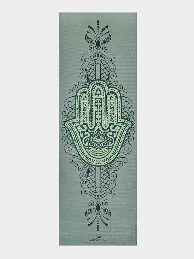 Alfombrilla de yoga adhesiva reversible de 6 mm diseñada por Yoga Studio