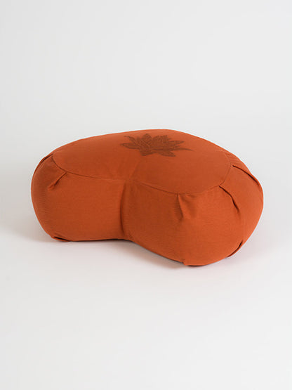 Yoga Studio Crescent Lotus Zafu Buckwheat Cushion – GOTS Organic Cotton