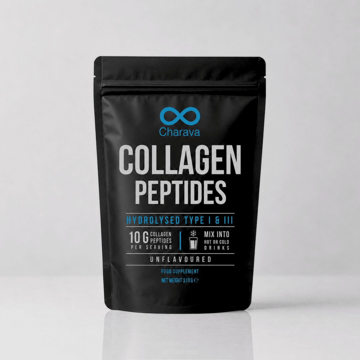 Péptidos de colágeno bovino Charava con vitamina C