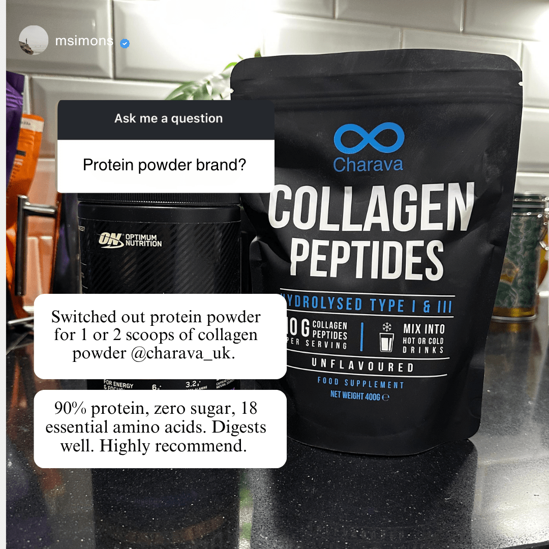 Péptidos de colágeno bovino Charava con vitamina C